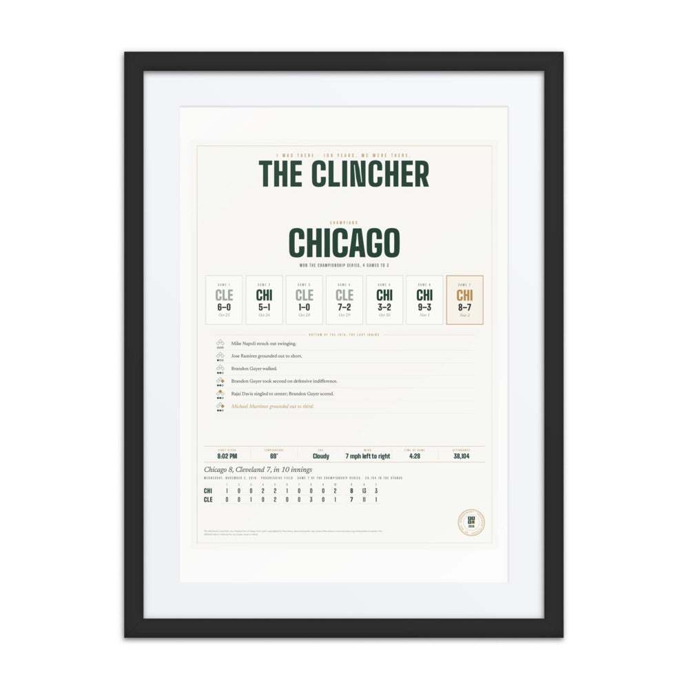 The Clincher print