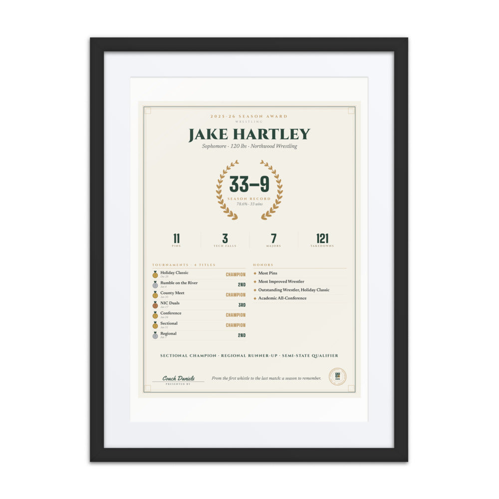 The Season Award print