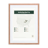 Road Trip Recap print