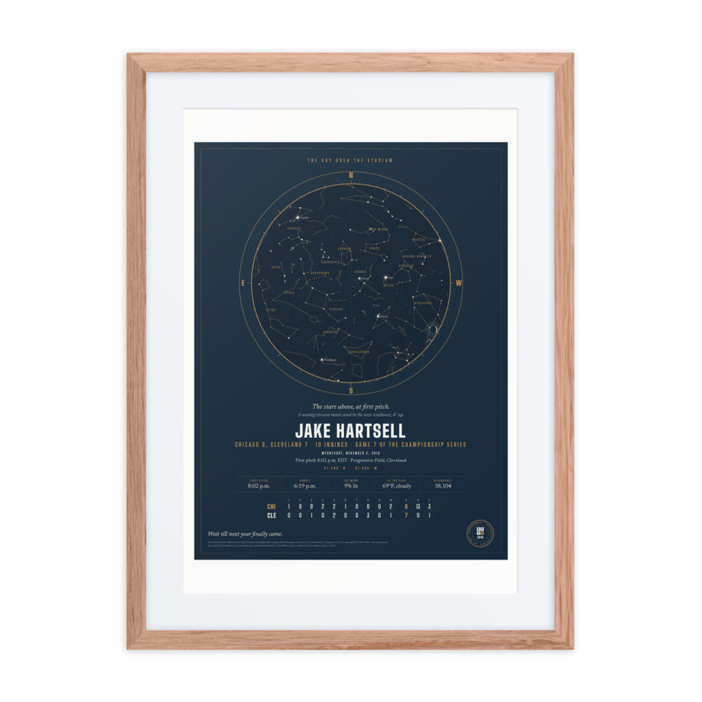 Sky Over the Stadium print