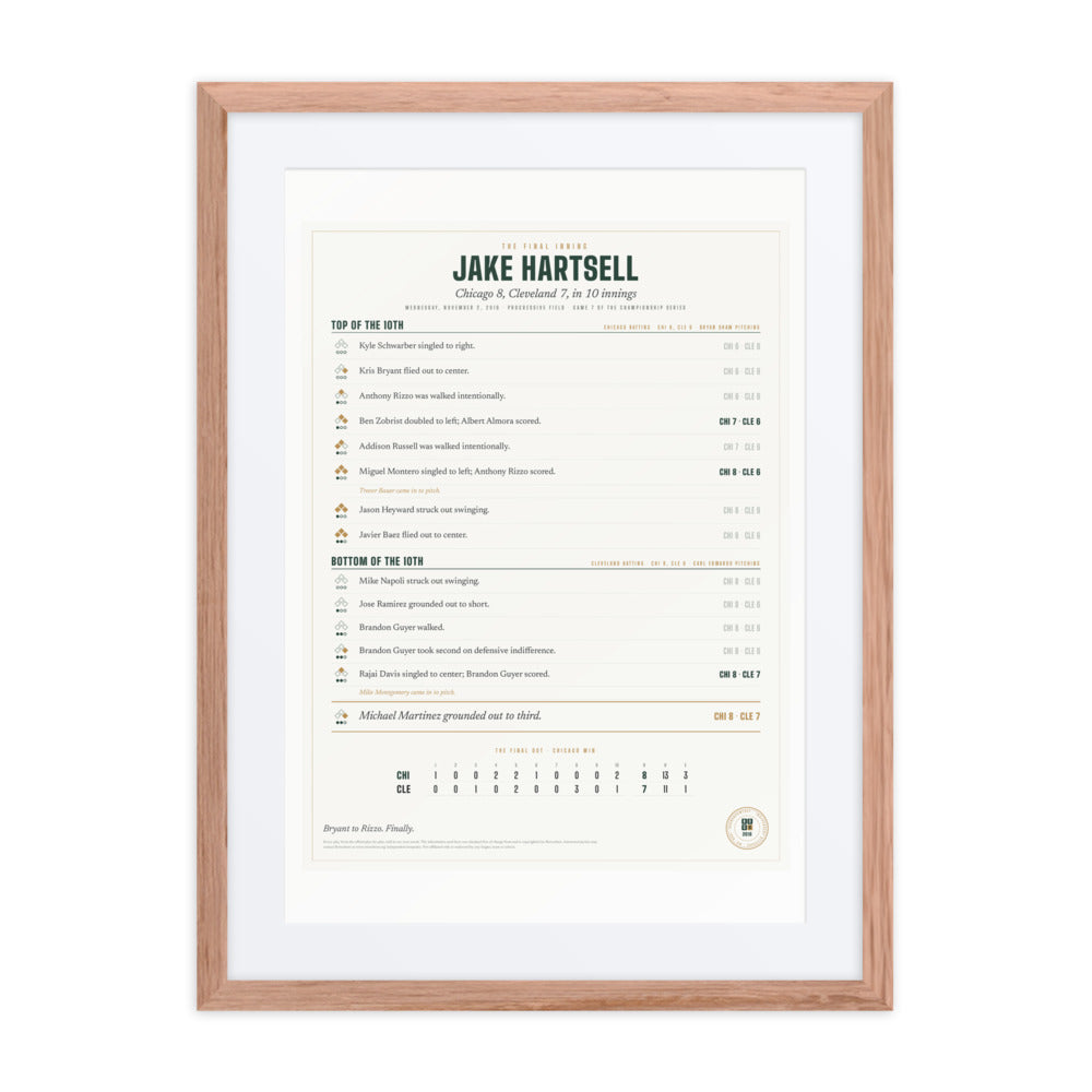 The Final Inning, or The Final Drive print