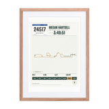 Colfax Marathon Finisher Print print