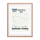 Cooper River Bridge Run Finisher Print print