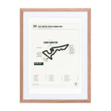 2012 United States Grand Prix Finish Print print