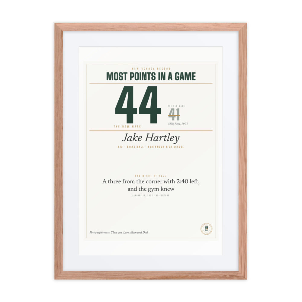 Record Breaker Print print