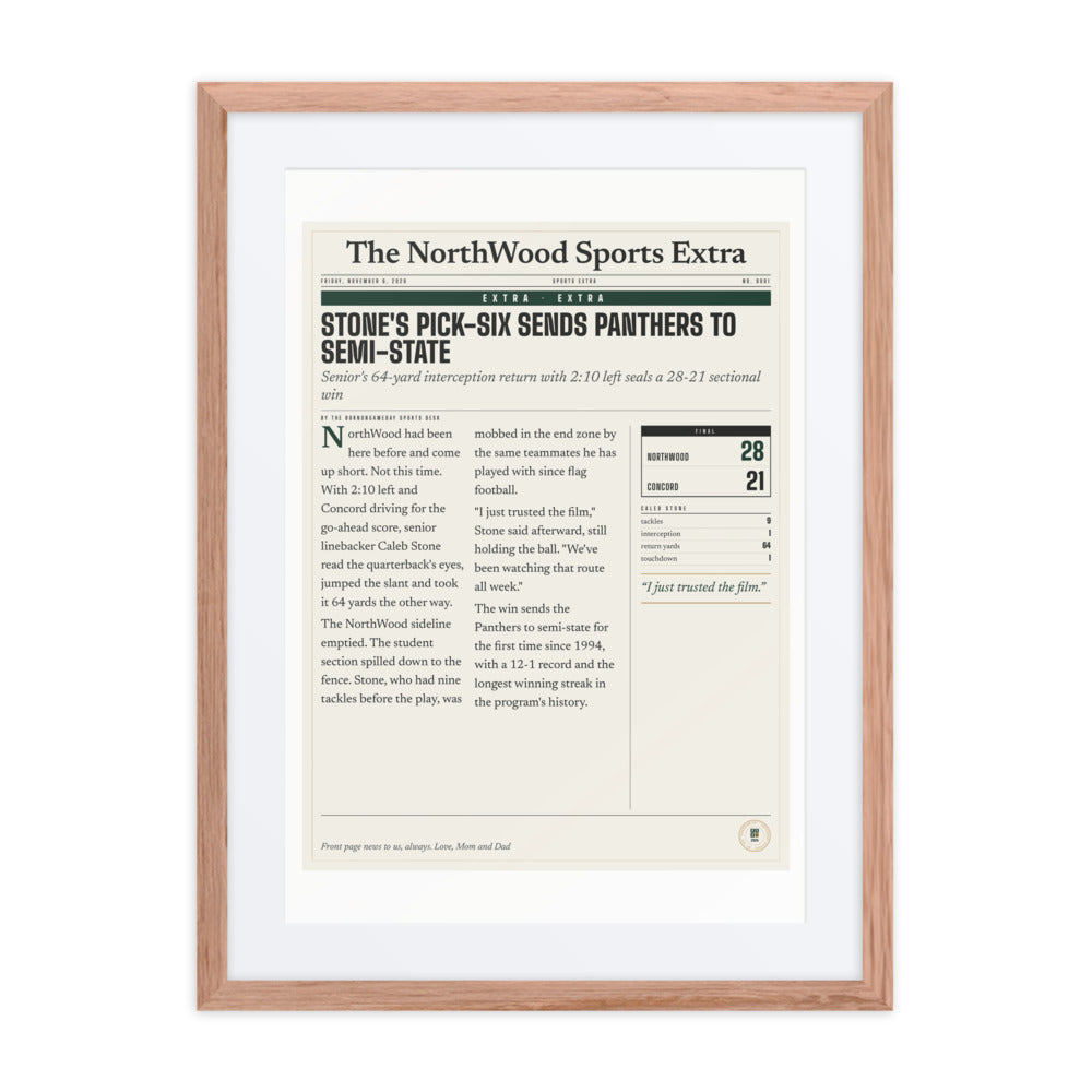 The Front Page print