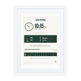 The Moment You Were Born print