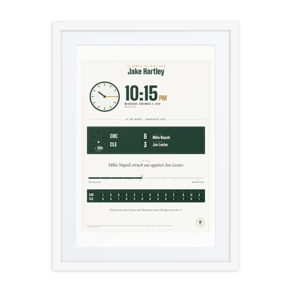 The Moment You Were Born print