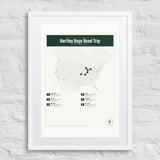 Road Trip Recap print