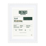 The Year You Were Born, Sports Edition print