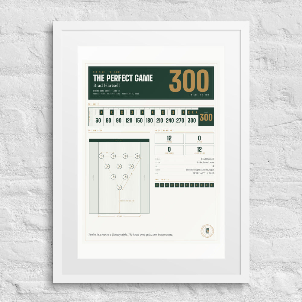 The 300 Game print