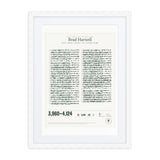 Every Game Since You Were Born print