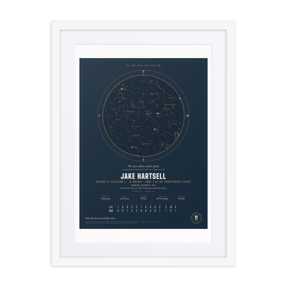 Sky Over the Stadium print
