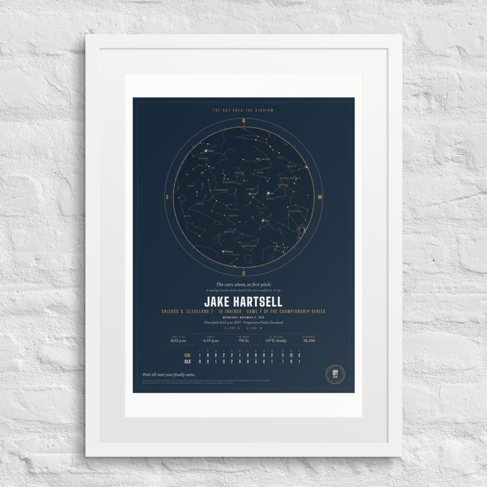 Sky Over the Stadium print