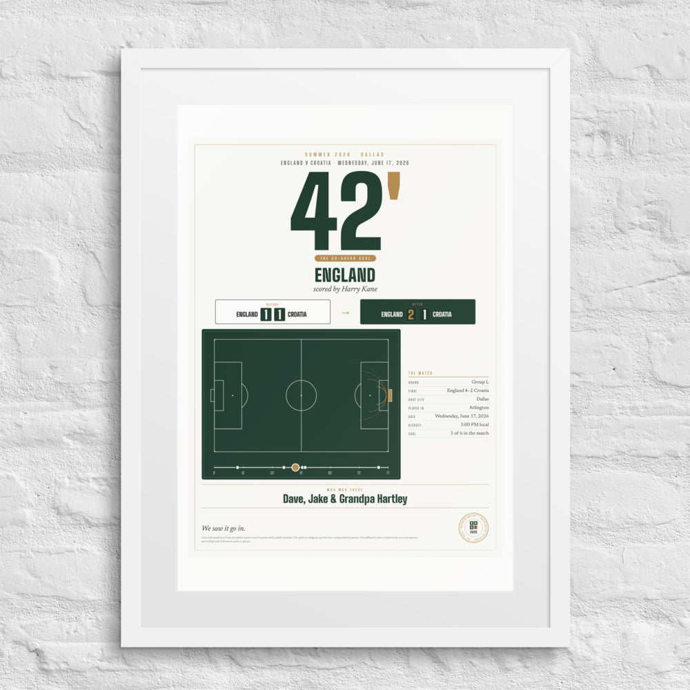 The Goal print
