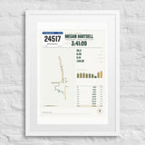 Chicago Marathon Finisher Print print