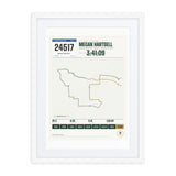 Houston Marathon Finisher Print print