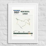 Seattle Marathon Finisher Print print
