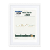 Colfax Marathon Finisher Print print