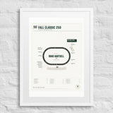 The Checkered Flag print