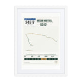 Cooper River Bridge Run Finisher Print print