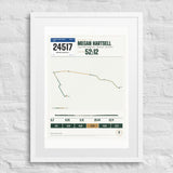 Cooper River Bridge Run Finisher Print print