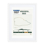 Manchester Road Race Finisher Print print