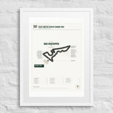 2025 United States Grand Prix Finish Print print
