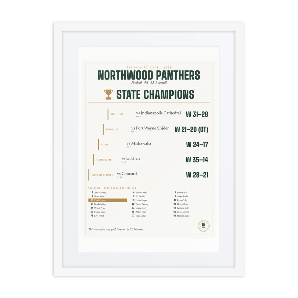 The Road to State print