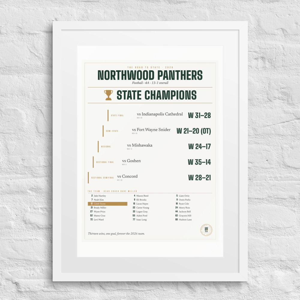 The Road to State print