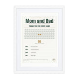 Four Years in the Stands print