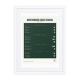 School Records Board print