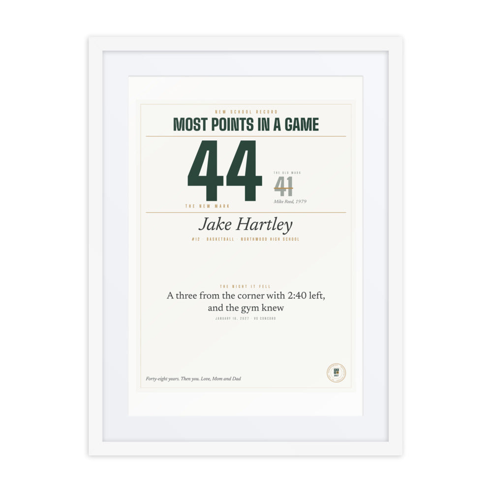Record Breaker Print print