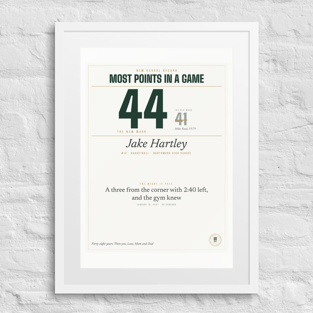 Record Breaker Print print