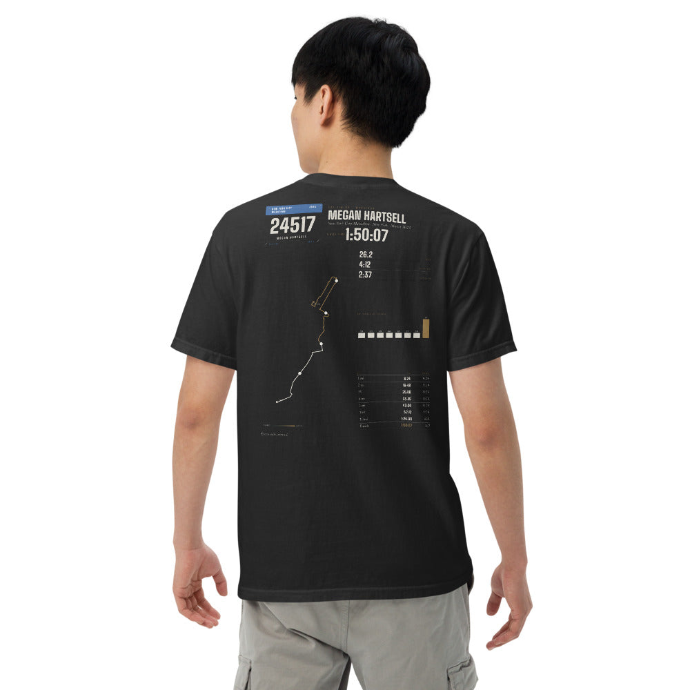 NYC Half Marathon Finisher shirt, worn
