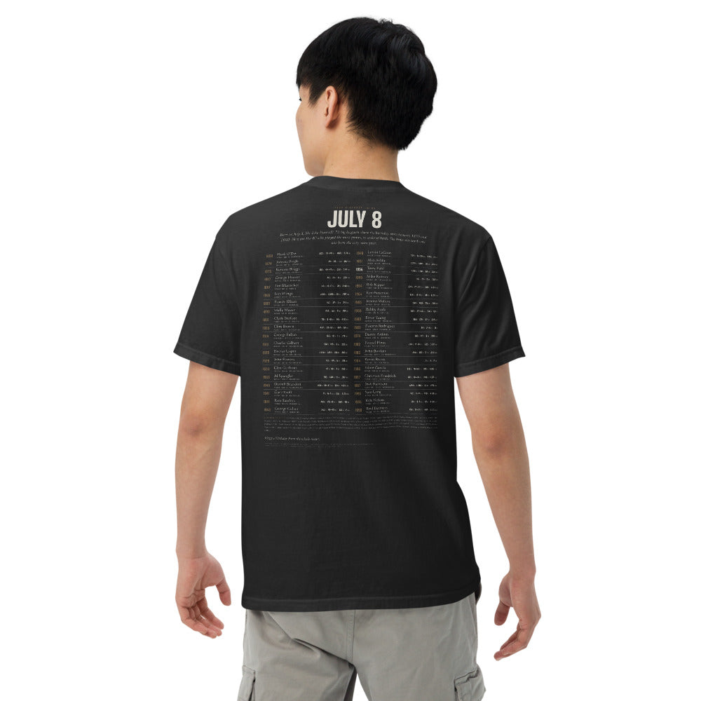 Born on Your Birthday shirt, worn