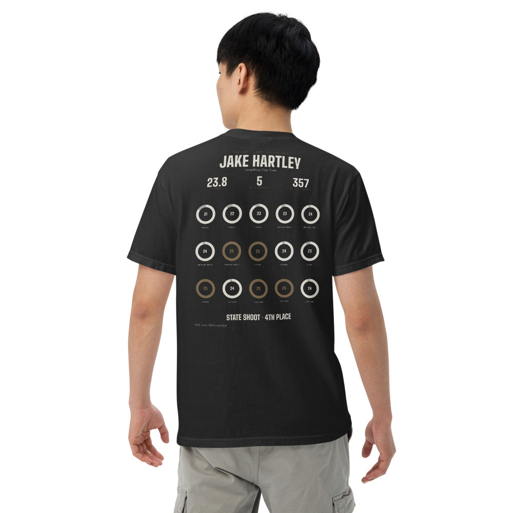 The Line shirt, worn