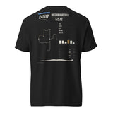 Bolder Boulder Finisher shirt, worn