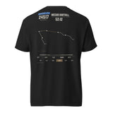 Cooper River Bridge Run Finisher shirt, worn