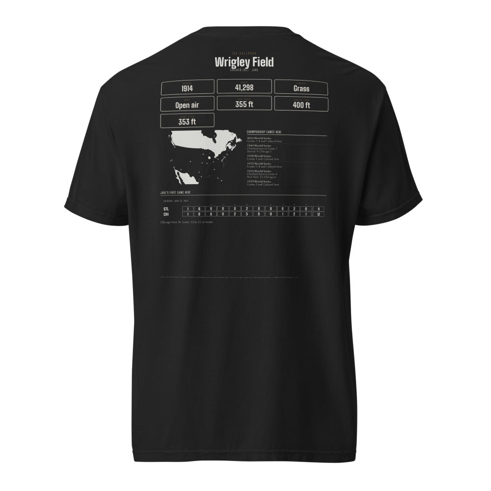 The Ballpark shirt, worn