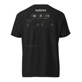 Our Seats shirt, worn