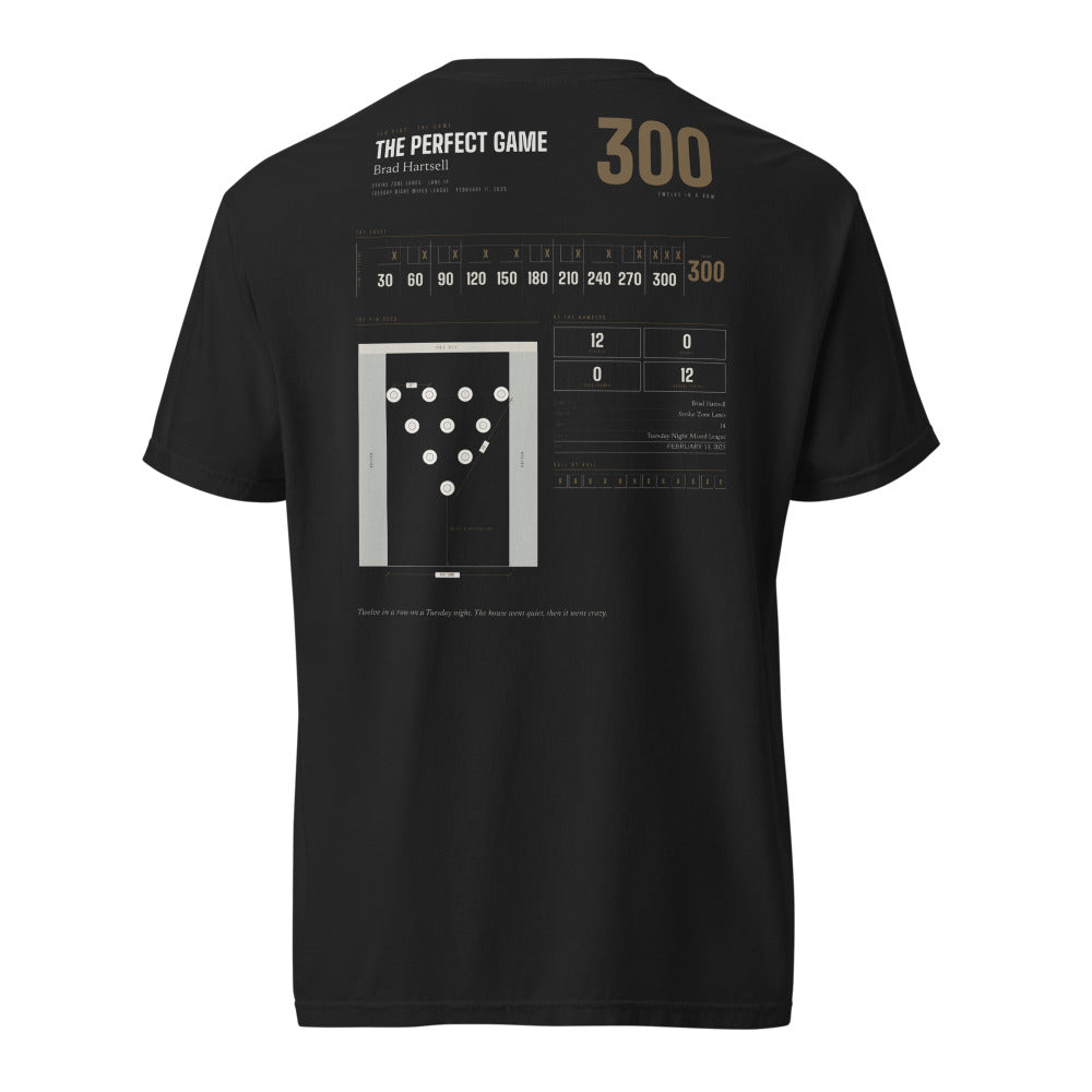 The 300 Game shirt, worn