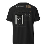 The 300 Game shirt, worn