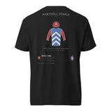 Our Racing Silks shirt, worn