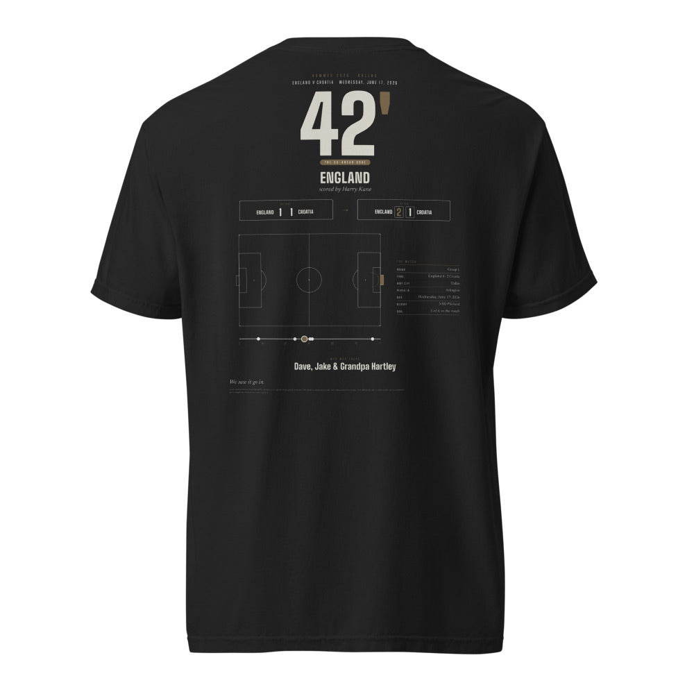 The Goal shirt, worn