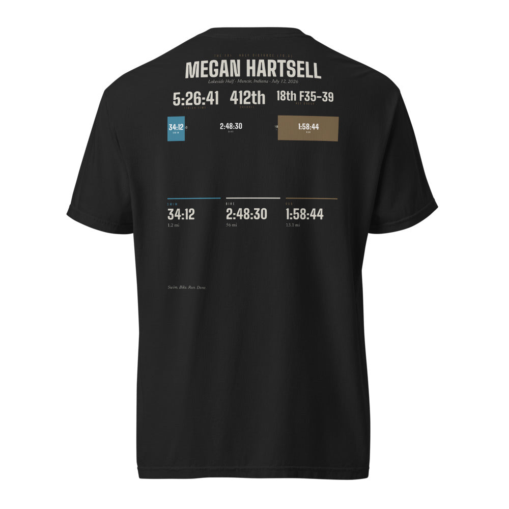 The Tri shirt, worn