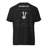 The Walk-Off shirt, worn