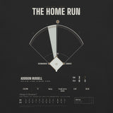 The Home Run shirt, worn