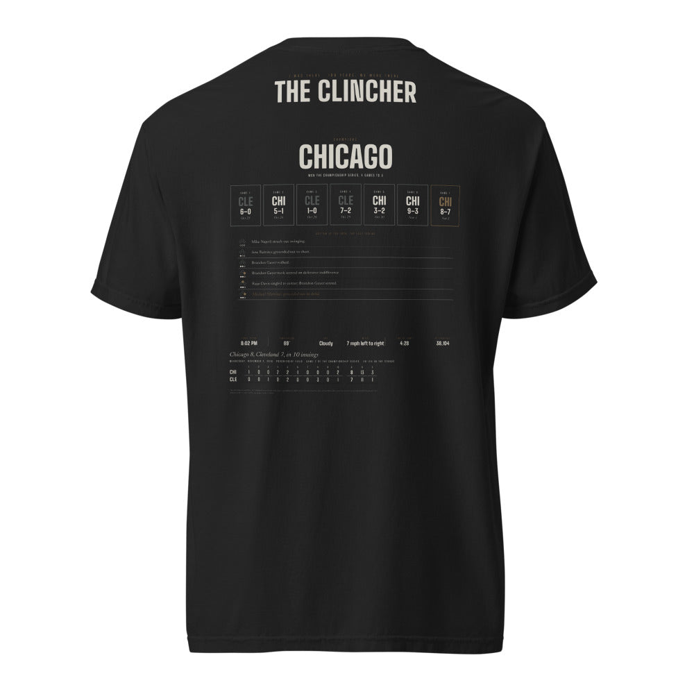 The Clincher shirt, worn