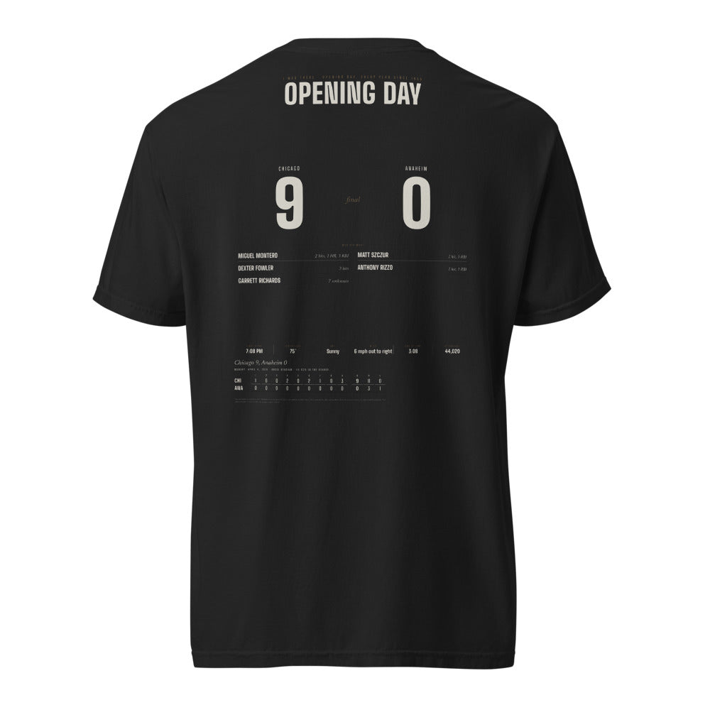 Opening Day shirt, worn